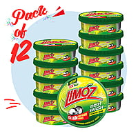 LIMOZ | Dish Wash Round Bar 250G (Pack of 12) LIMOZ | Dish Wash Round Bar 250G (Pack of 12)