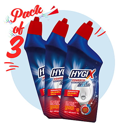 HYGIX | Toilet Cleaner 1L (Pack of 3)