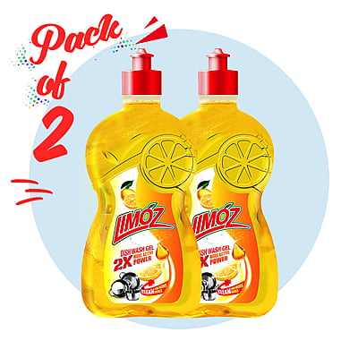 LIMOZ | 2X Dish Wash Gel 500ML (Pack of 2)