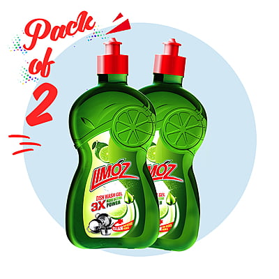LIMOZ | 3X Dish Wash Gel 500ML (Pack of 2)