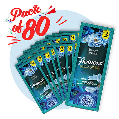 FLOWERZ | Floral Medley Fabric Conditioner 18ML (Pack of 80)