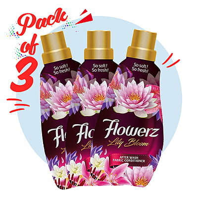 FLOWERZ | Lily Bloom Fabric Conditioner 220ML (Pack of 3)