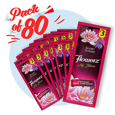 FLOWERZ | Lily Bloom Fabric Conditioner 18ML (Pack of 80)