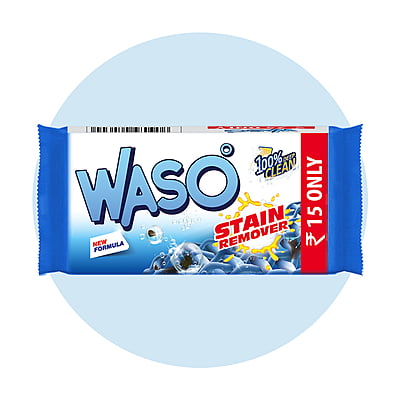WASO | Stain Remover Detergent Cake 150G (Pack of 12) WASO | Stain Remover Detergent Cake 150G (Pack of 12)