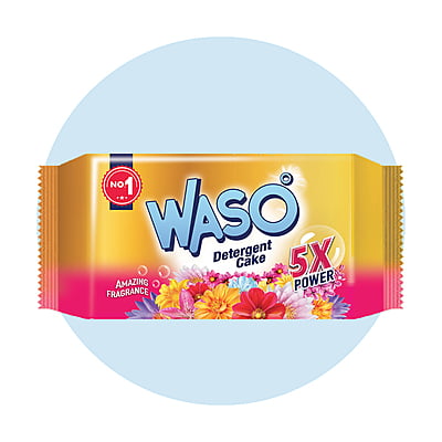 WASO | Gold Detergent Cake 250G (Pack of 12) WASO | Gold Detergent Cake 250G (Pack of 12)