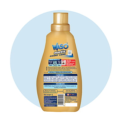 WASO | Matic Front Load Detergent Liquid 1L (Pack of 2) WASO | Matic Front Load Detergent Liquid 1L (Pack of 2)