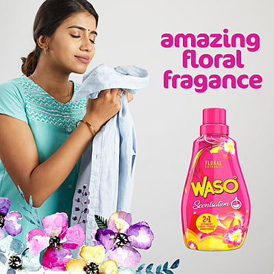WASO | Scentsation Floral Detergent Liquid 1L (Pack of 3) WASO | Scentsation Floral Detergent Liquid 1L (Pack of 3)