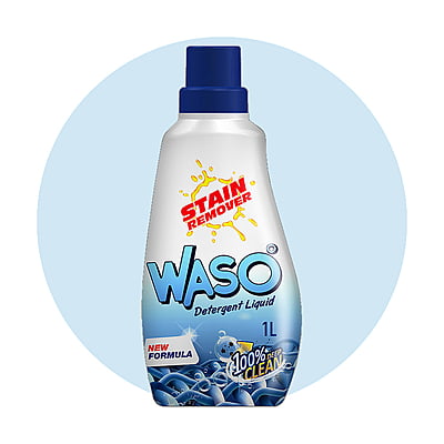 WASO | Stain Remover Detergent Liquid 1L (Pack of 2) WASO | Stain Remover Detergent Liquid 1L (Pack of 2)