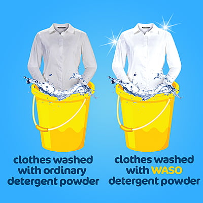 WASO | Super Wash Detergent Powder 3KG WASO | Super Wash Detergent Powder 3KG
