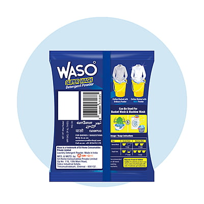 WASO | Super Wash Detergent Powder 3KG WASO | Super Wash Detergent Powder 3KG