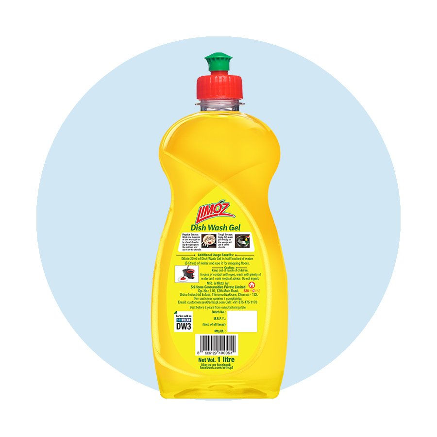 LIMOZ | Dish Wash Gel 1L LIMOZ | Dish Wash Gel 1L