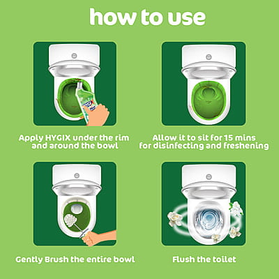 HYGIX | Floral Fresh Toilet Cleaner 500ML HYGIX | Floral Fresh Toilet Cleaner 500ML